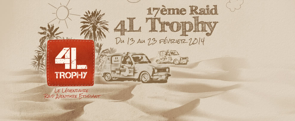 Raid 4L Trophy - 17ème Edition pour 2014